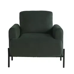 Green Velvet Upholstered Knox Accent Chair
