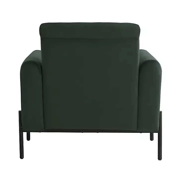 Green Velvet Upholstered Knox Accent Chair