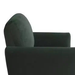 Green Velvet Upholstered Knox Accent Chair