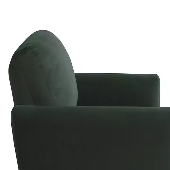 Green Velvet Upholstered Knox Accent Chair