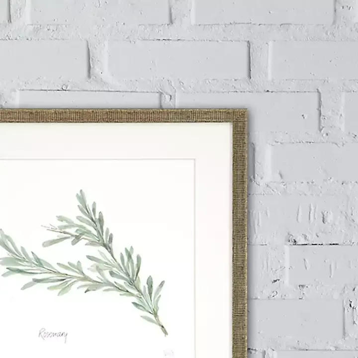 Herbs 4-pc. Gold Framed Art Print Set