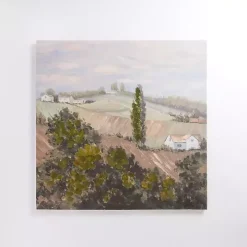 Hilly Landscape Canvas Art Print