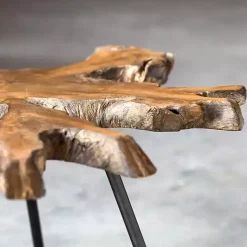 Honey Natural Teak Wood Coffee Table