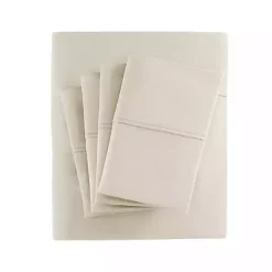 Ivory Cotton Blend Sateen 6-pc. King Sheet Set