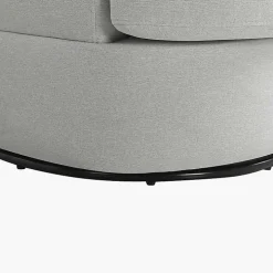 Ivory Elmhurst Swivel Accent Chair