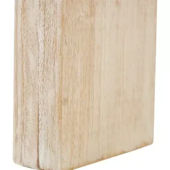 Ivory Natural Wood Grain Console Table