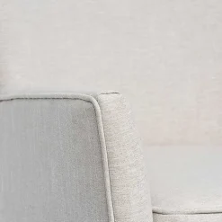 Ivory Upholstered Armchair