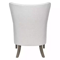Ivory Upholstered Armchair