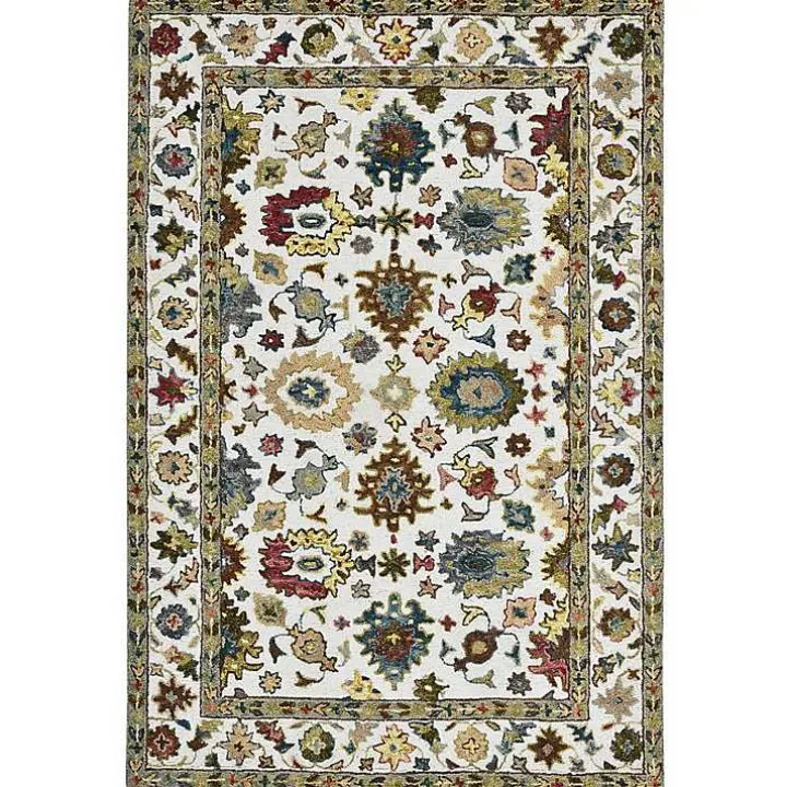 Jackson Ivory Hand-Tufted Area Rug, 8x10