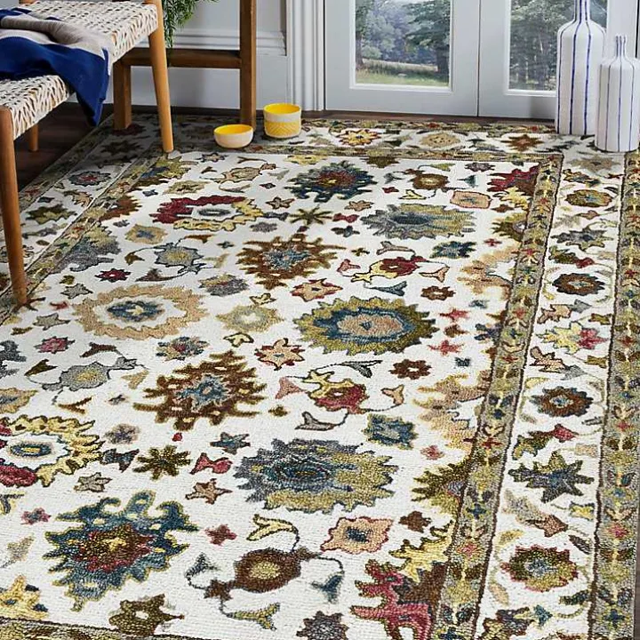 Jackson Ivory Hand-Tufted Area Rug, 8x10