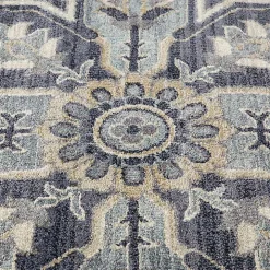 Jordan Eva Purple Medallion Runner, 2x10