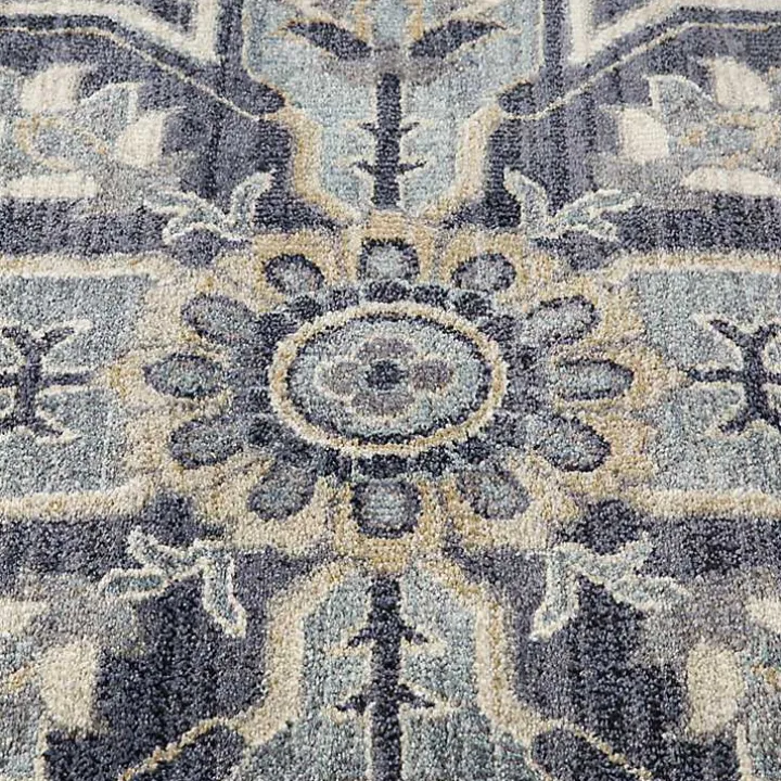 Jordan Eva Purple Medallion Runner, 2x10