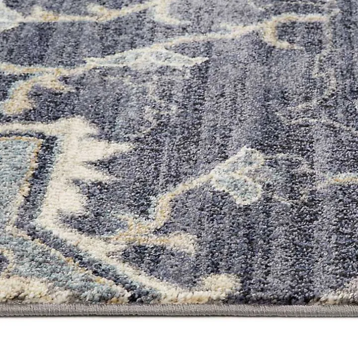 Jordan Eva Purple Medallion Runner, 2x10