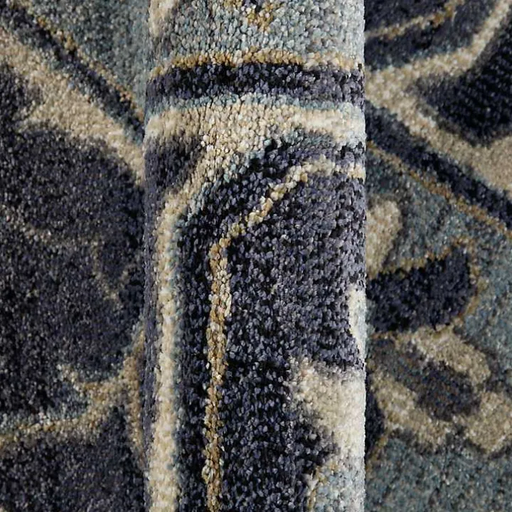 Jordan Eva Purple Medallion Runner, 2x10