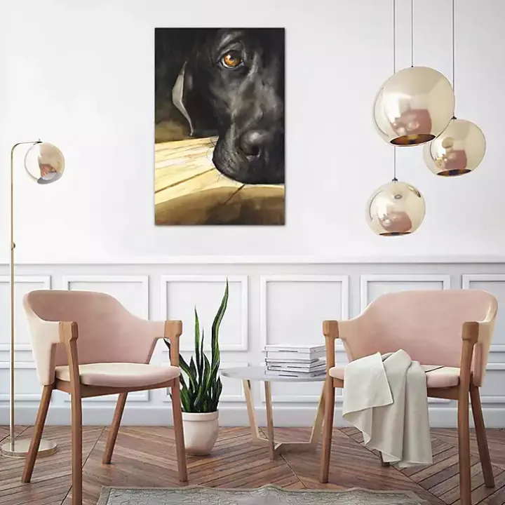 Labrador Giclee Canvas Art Print