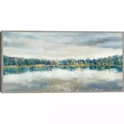 Lakeside Luxe Framed Canvas Art Print