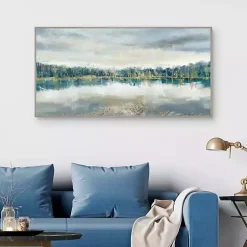 Lakeside Luxe Framed Canvas Art Print