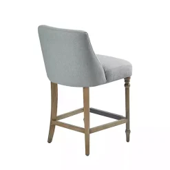 Light Blue Martha Stewart Delaney Counter Stool