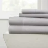 Light Gray Hearts 4-pc. King Sheet Set