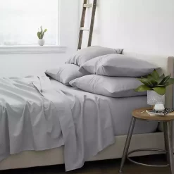 Light Gray Ultra Soft 6-pc. Queen Sheet Set