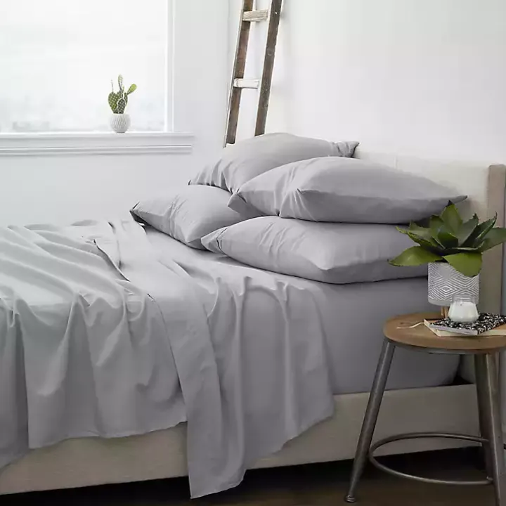 Light Gray Ultra Soft 4-pc. Twin XL Sheet Set