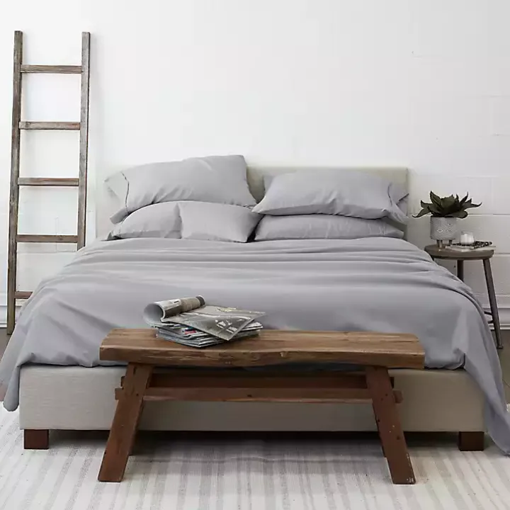 Light Gray Ultra Soft 4-pc. Twin XL Sheet Set