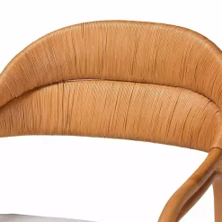 Light Honey Rattan Marisa Accent Chair