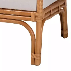 Light Honey Rattan Marisa Accent Chair