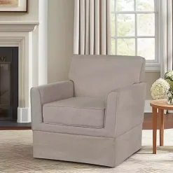 Light Taupe Slipcover Armchair