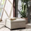 Lila Tufted Sand Storage Ottoman