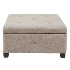 Lila Tufted Sand Storage Ottoman