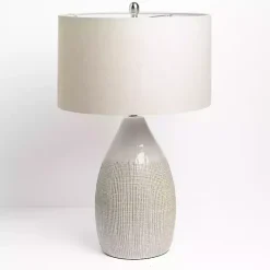 Luca Cream Ceramic Table Lamp