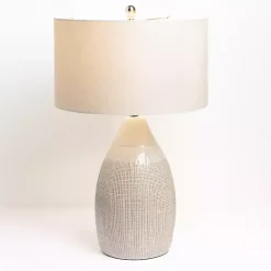 Luca Cream Ceramic Table Lamp