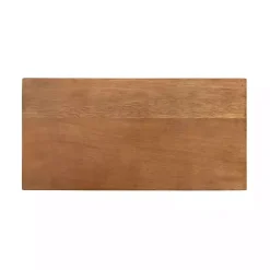 Mango Wood & Gold Slim Karlsen Accent Table