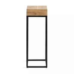 Mango Wood Tabletop Square Side Table