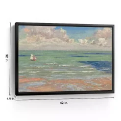 Marine Regates a Villers Canvas Print, 42x32 in.