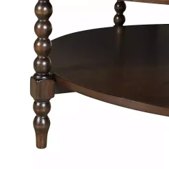 Martha Stewart Brown Round Coffee Table