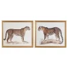 Martha Stewart Cheetahs Framed Wall Art, Set of 2