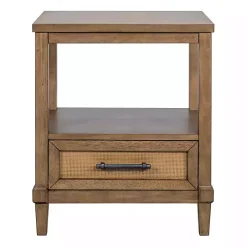Martha Stewart Toasted Almond Wood Nightstand
