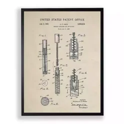 Mascara Patent Framed Art Print