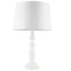 Matte White Candlestick Martha Stewart Table Lamp