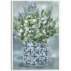 Mediterranean Bouquet II Framed Canvas Art Print