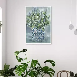 Mediterranean Bouquet II Framed Canvas Art Print