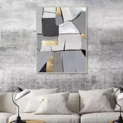 Metropolitan Impressions Framed Canvas Art Print