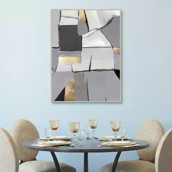 Metropolitan Impressions Framed Canvas Art Print