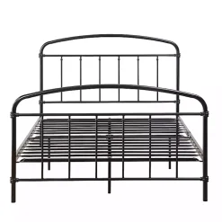 Midnight Vintage Arch Full Bed Frame