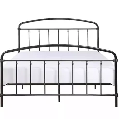 Midnight Vintage Arch Queen Bed Frame