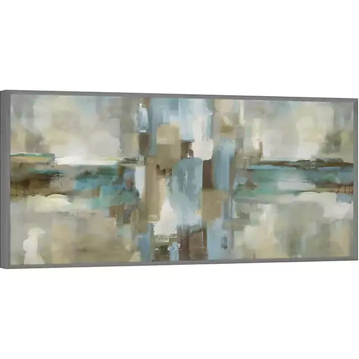 Mirage Framed Canvas Art Print