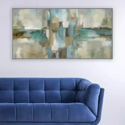 Mirage Framed Canvas Art Print