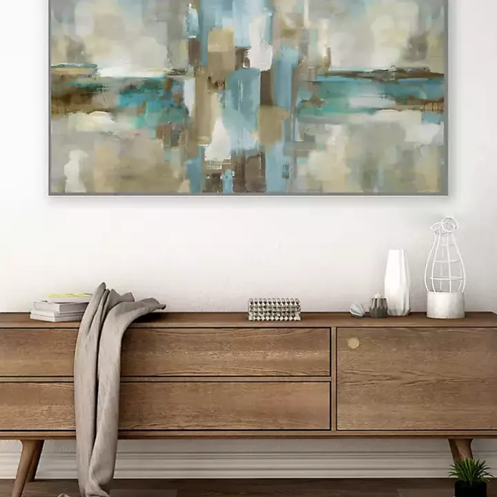 Mirage Framed Canvas Art Print